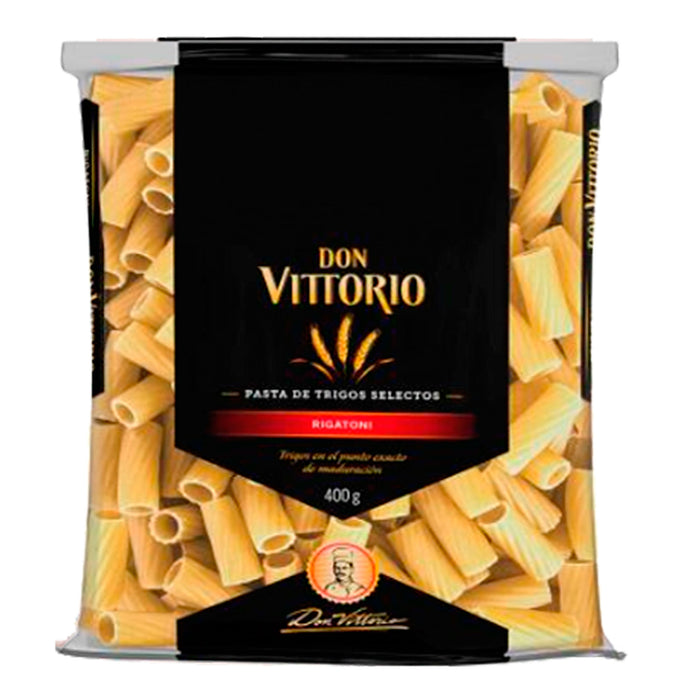 Don Vittorio Fideo X 400Gr Rigatoni Desc