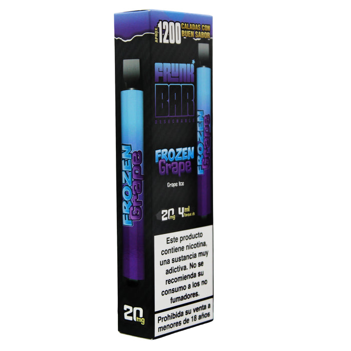 Frunk bar vape frozen grape 1200 puff