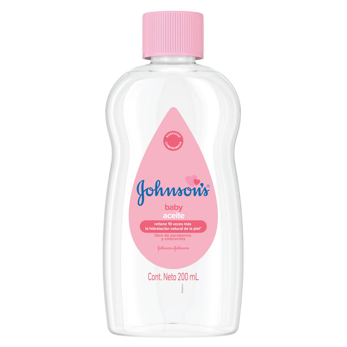 Aceite Para Bebé Johnson Puro X 200Ml