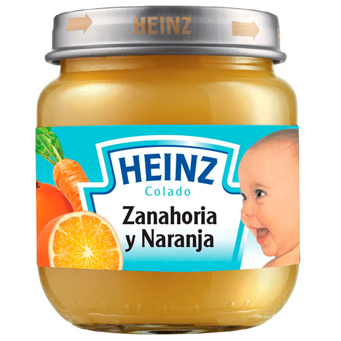 Colado De Zanahoria Y Naranja Heinz Creciditos X 113G