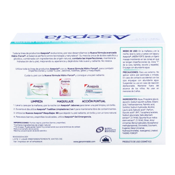 Asepxia Jabon Forte X 100G