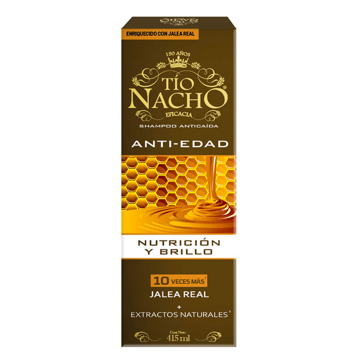 Shampoo Tío Nacho Control Canas X 415Ml