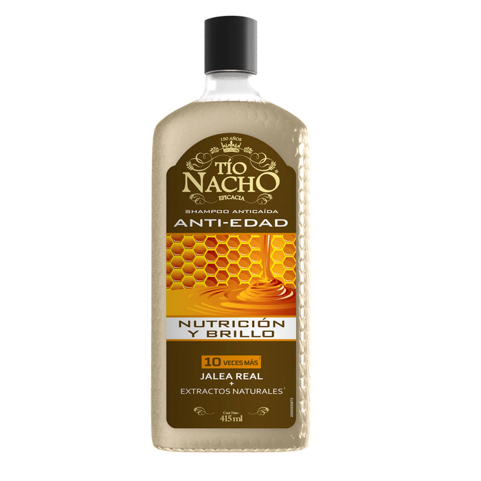 Shampoo Tío Nacho Control Canas X 415Ml