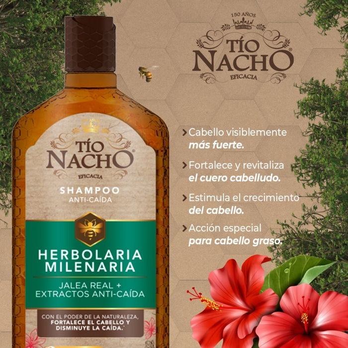 Acondicionador Tío Nacho Herbolaria Mexicana X 415Ml
