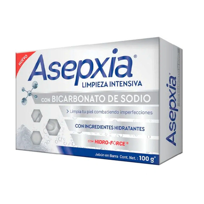Jabón Asepxia Carbón Con Bicarbonato X 100G