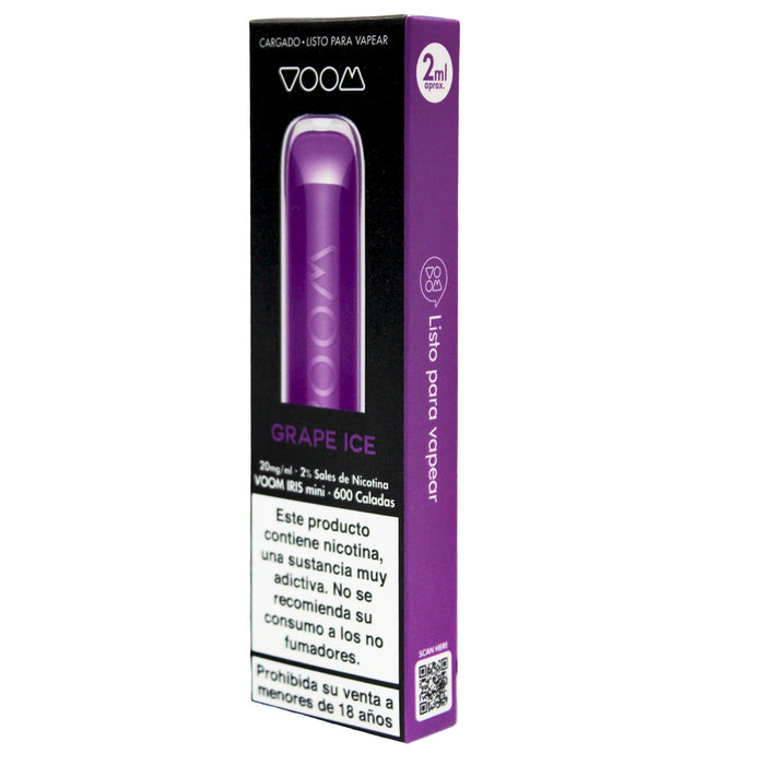 Voom Iris Vape Grape Ice 600 Puff