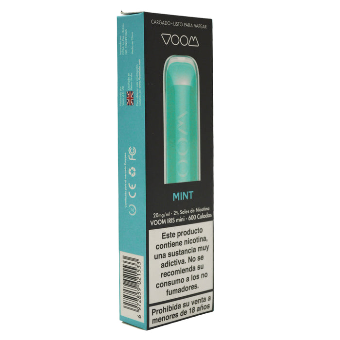 Voom Iris Mini Mint Vape 600 Puff