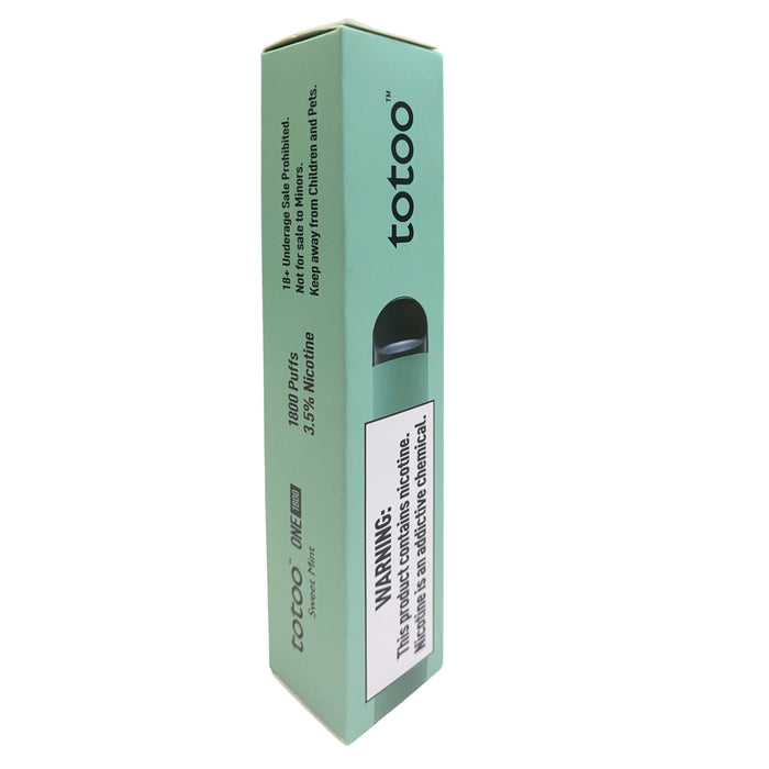 Totoo One Sweet Mint Vape 1800 Puffs