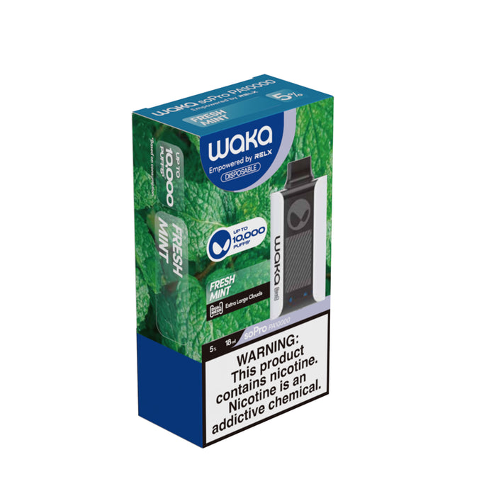 Waka Sopro 10.000 Puffs Fresh Mint Vape