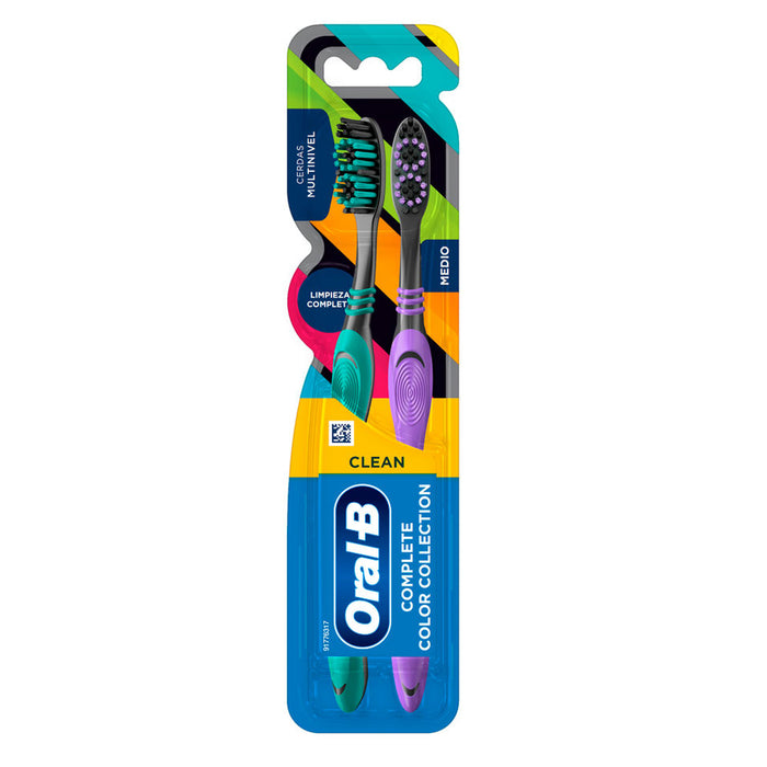 Cepillo Dental Oral B Complete Color X 2 Unidades
