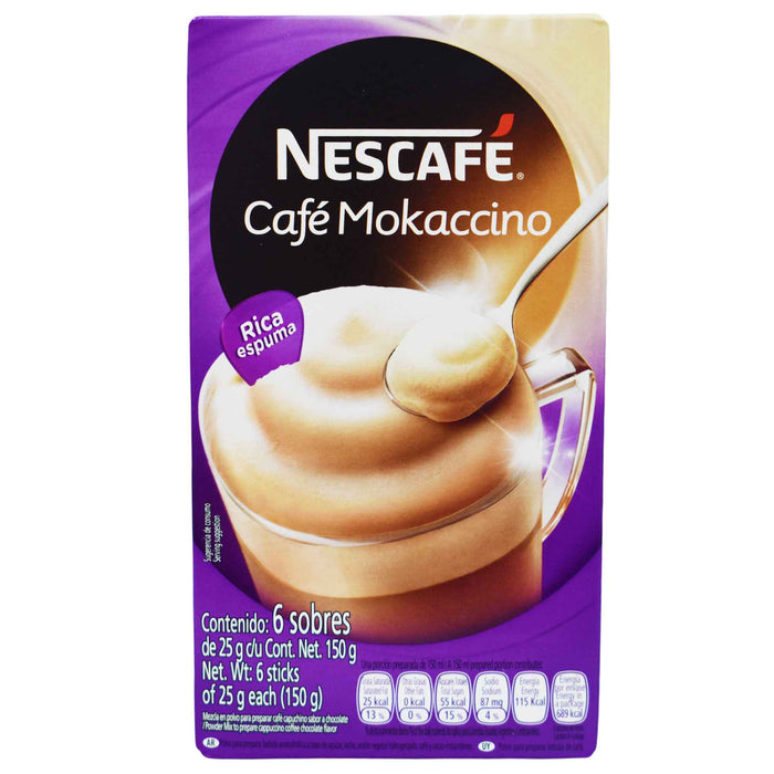 Café Nescafé Mokaccino X 150G