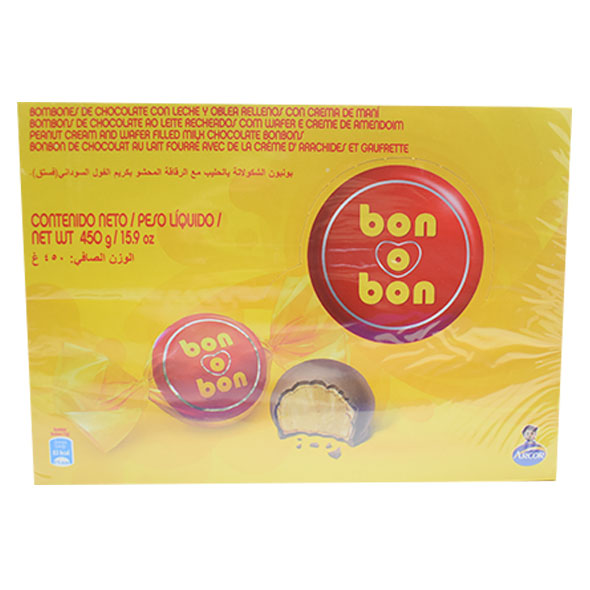 Arcor Bon O Bon Crema De Mani Cacahuate Paquete X 450G