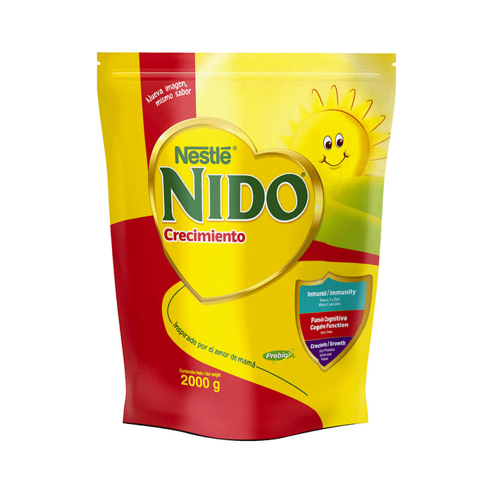 Nido Crecimiento Bolsa Con Prebio 1 X 2000G