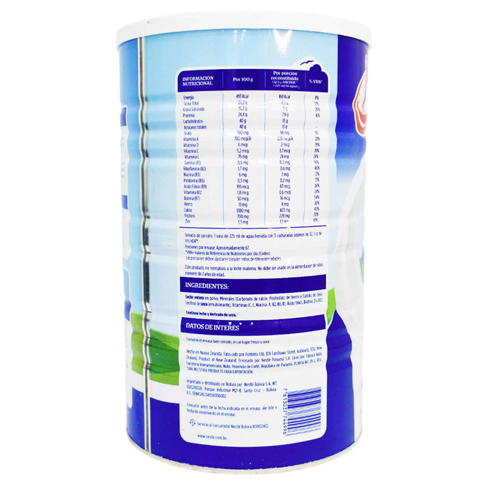 Leche Entera Instantánea En Polvo Ancla X 2200G