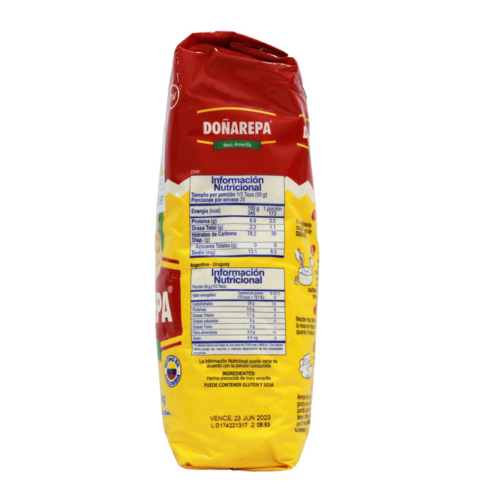 Harina Precocida Donarepa Maíz Amarillo X 1Kg