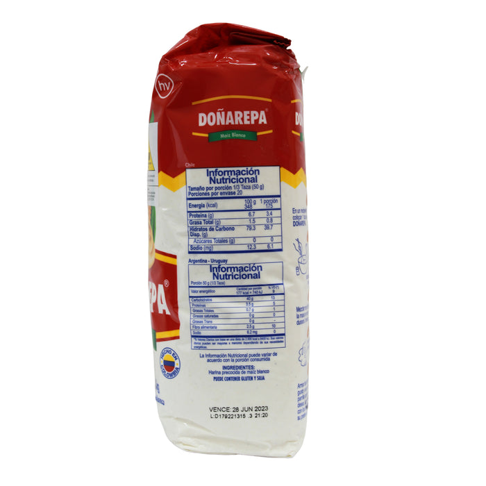 Harina Precocida Donarepa Maíz Blanco X 1Kg