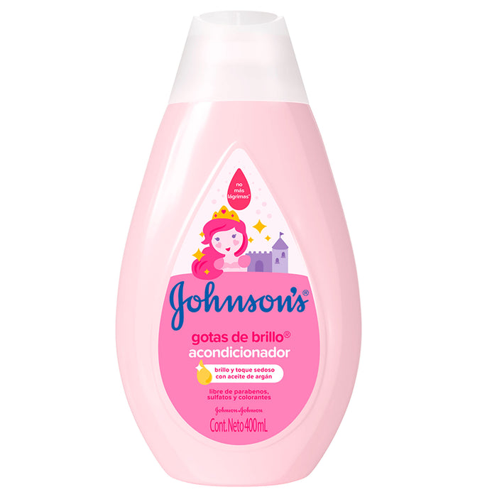 Acondicionador Johnson´S Gotas De Brillo Para Niños X 200Ml