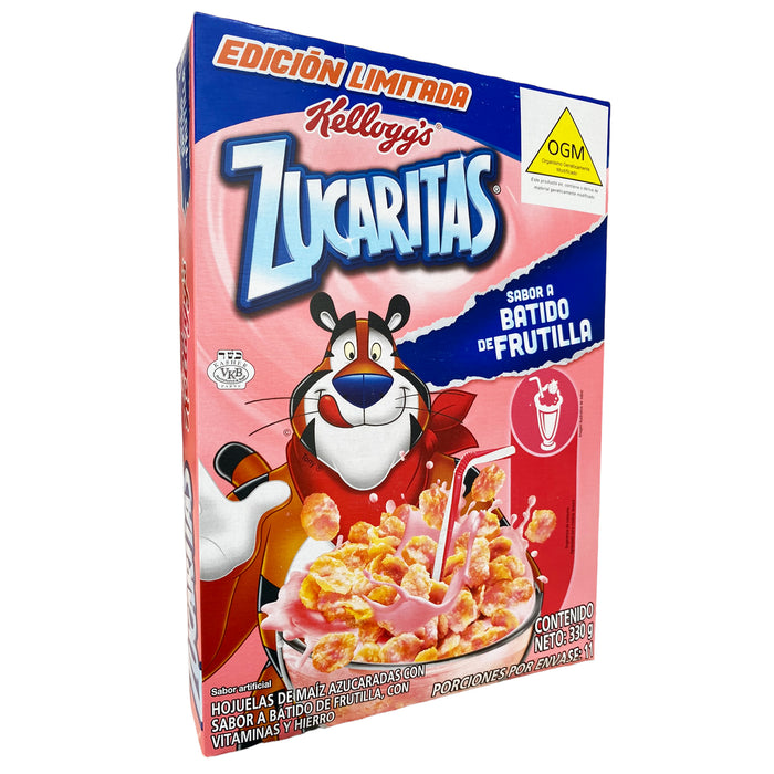 Cereal Kellogg's Zucaritas Batido De Frutilla X 330G