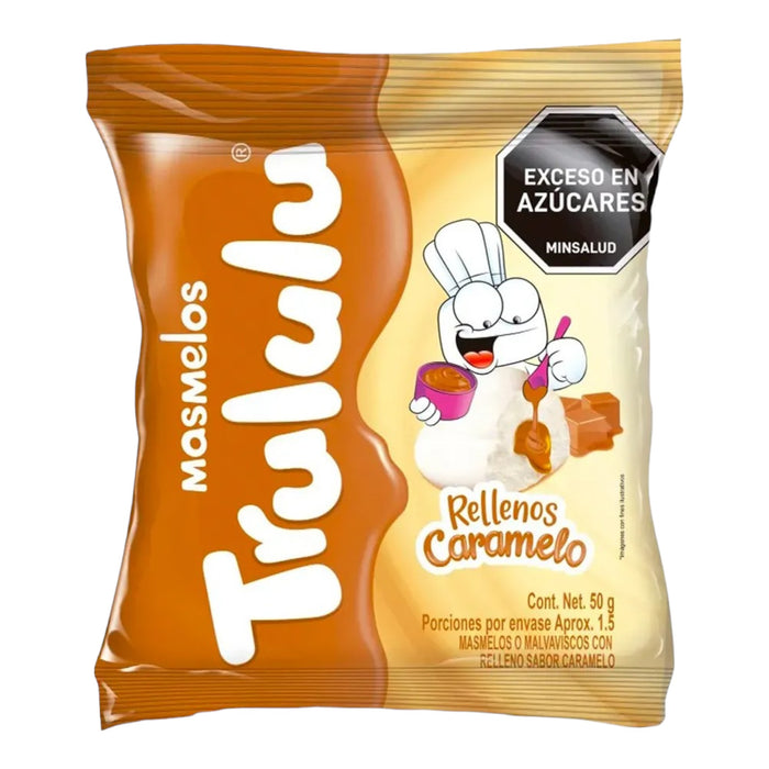 Trululu Masmelos Trululu Rellenos Sabor Caramelo X 50G