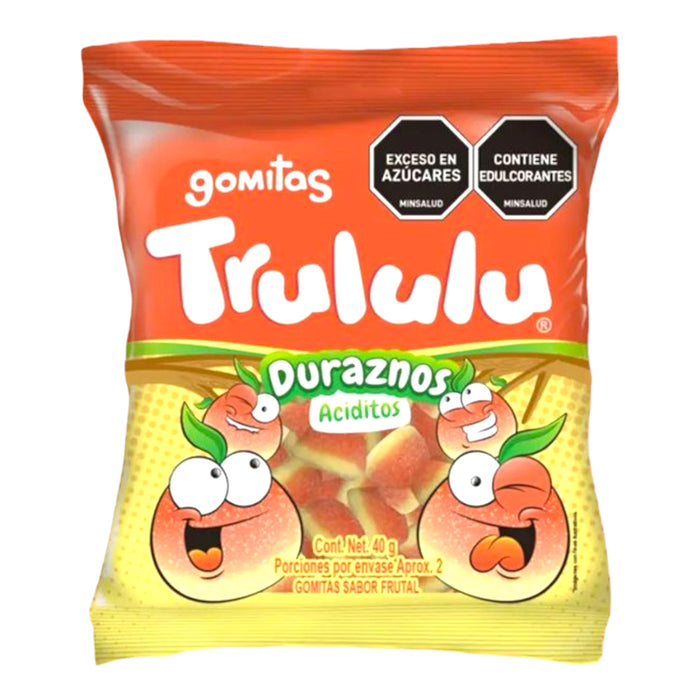 Gomitas Trululu Duraznos Aciditos X 40G