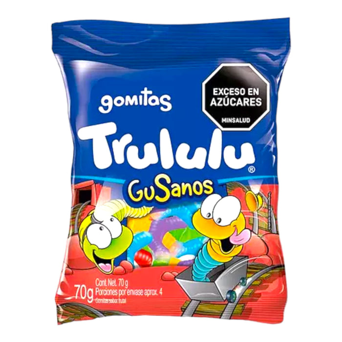 Trululu Gomitas Gusanos X 80G