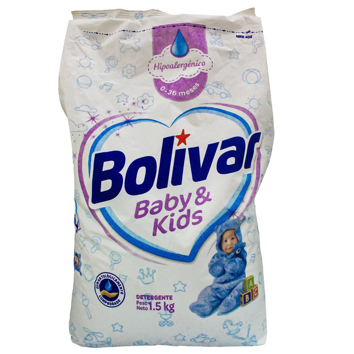 Bolivar Detergente X 1.5Kg Baby Kids