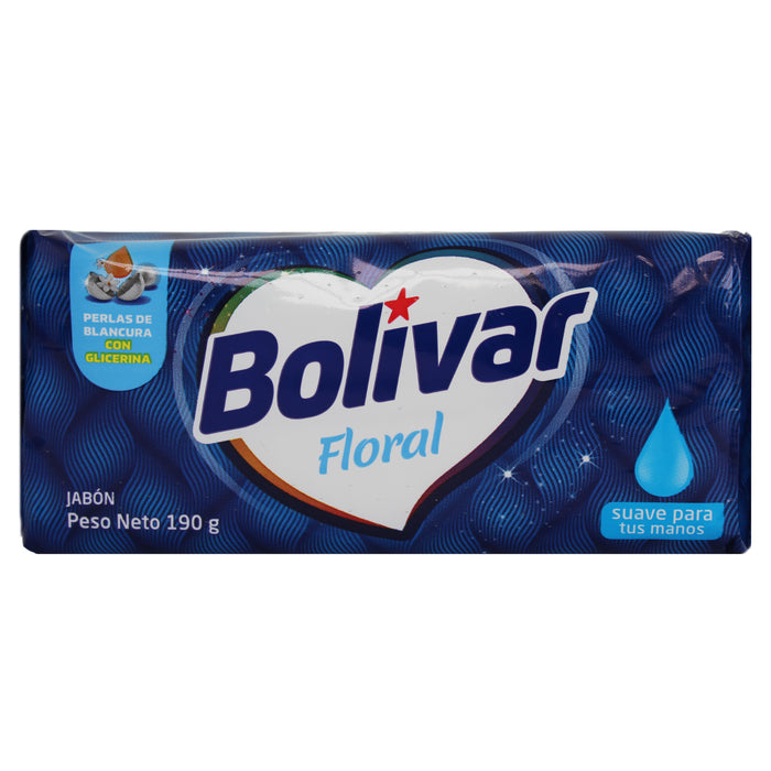 Bolivar Jabon Floral X 190G