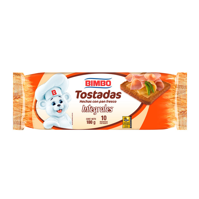 Bimbo Tostadas Integrales X 180G