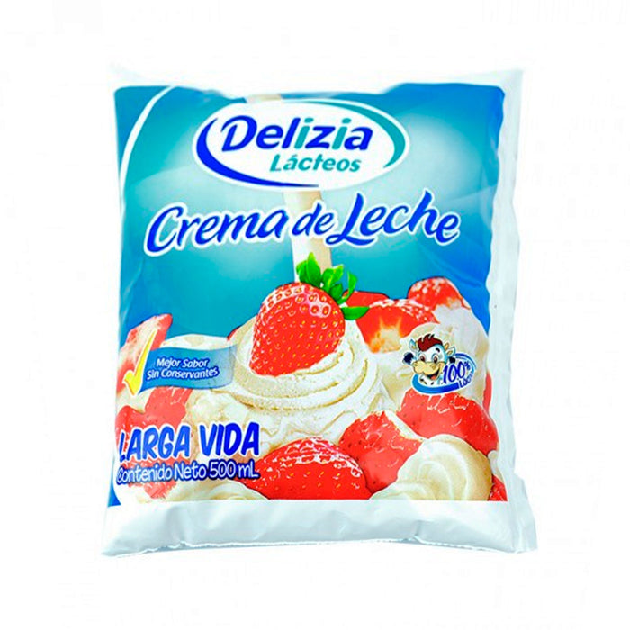 Crema De Leche Delizia X 500Ml