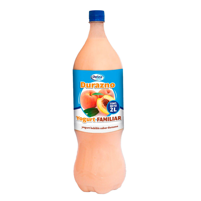 Delizia Yogurt Familiar Durazno X 2 L