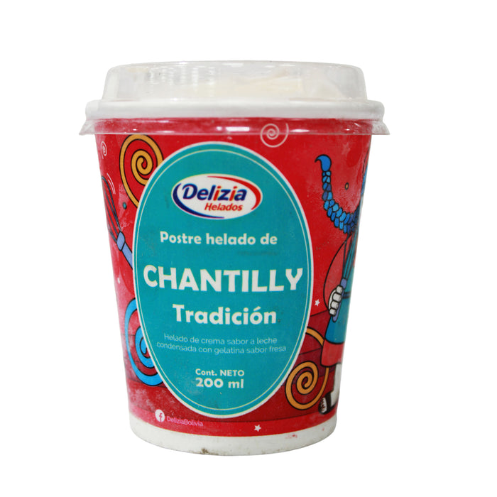 Delizia Postre Tradicion Chantilly X 200Ml