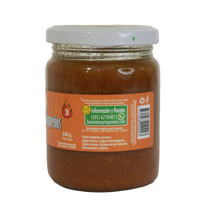 Llajua Byr Foods De Jalapeño X 220G