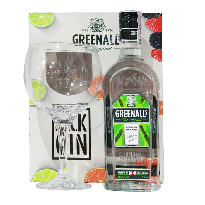 Greenalls London Pack Ginebra X 700Ml+Copa