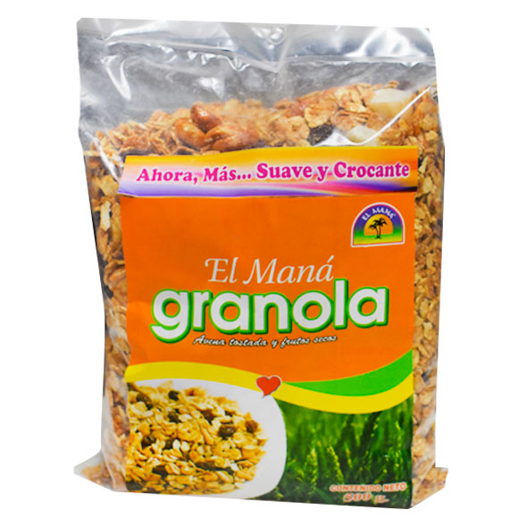 Granola El Maná X 500G