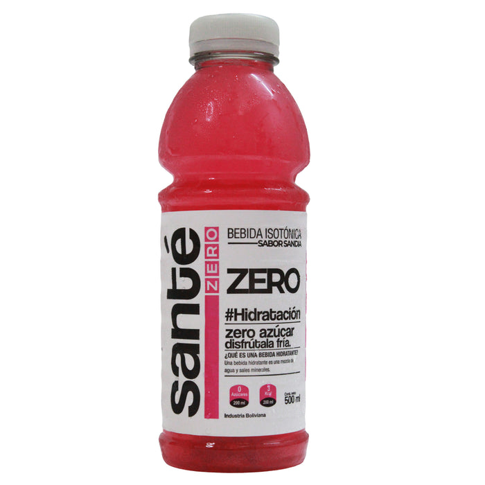Bebida Isotónica Sante Zero Sandía X 500 Ml