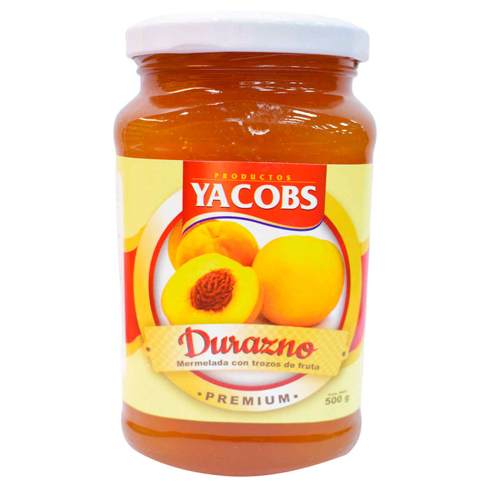Mermelada Yacobs Premium De Durazno X 500G