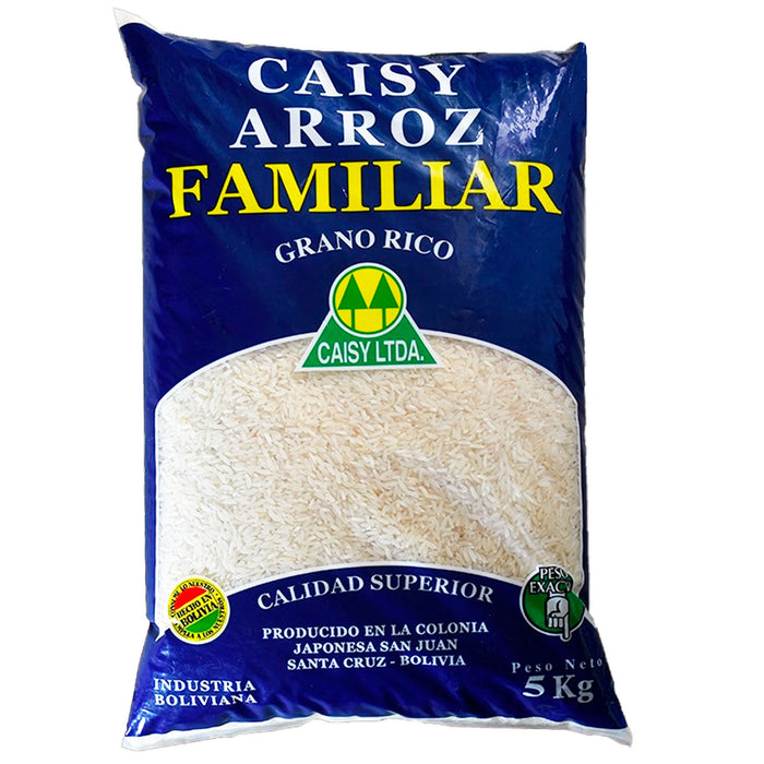 Arroz Caisy Familiar Grano Rico X 5Kg