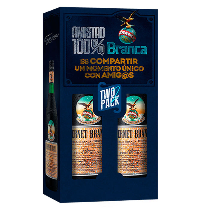 Branca Fernet Two Pack 2 Botellas X 1000Ml