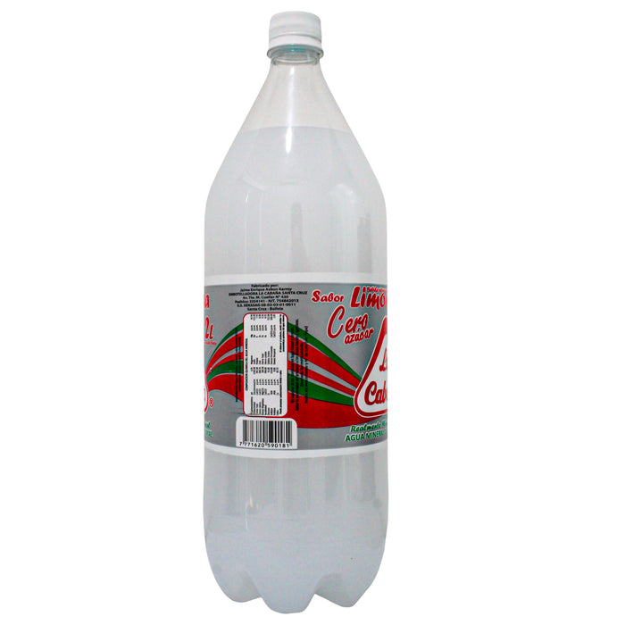 La Cabaña Limonada Con Gas Cero Azucar X 2 L