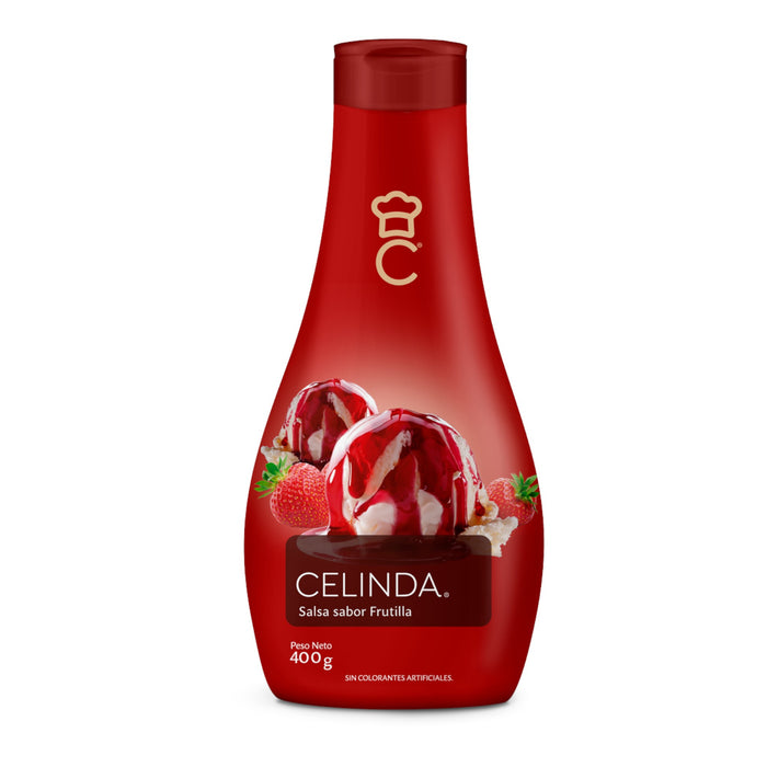 Salsa Para Postres Celinda Frutilla X 400G