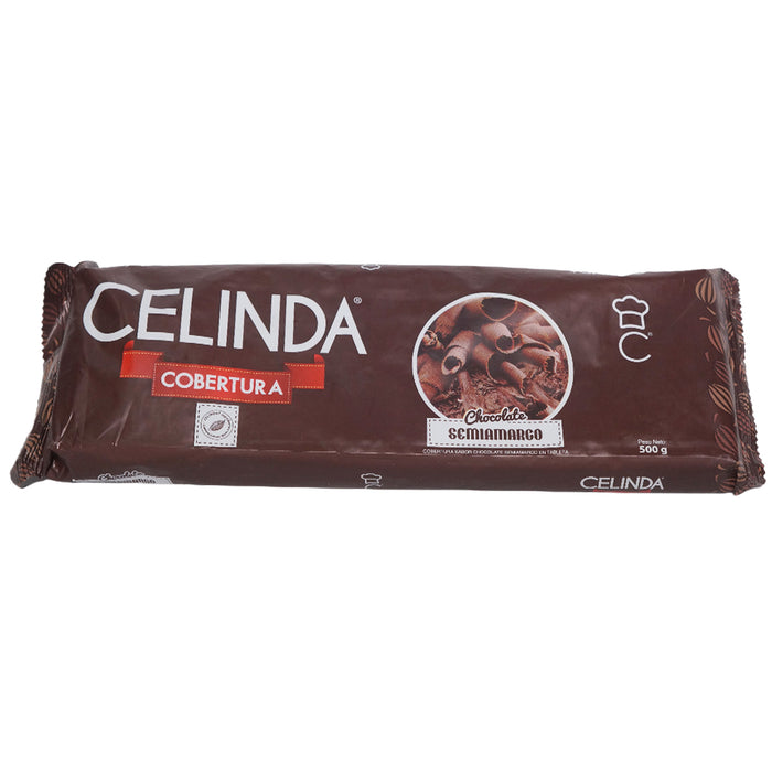 Cobertura De Chocolate Celinda Semi Amargo X 500G