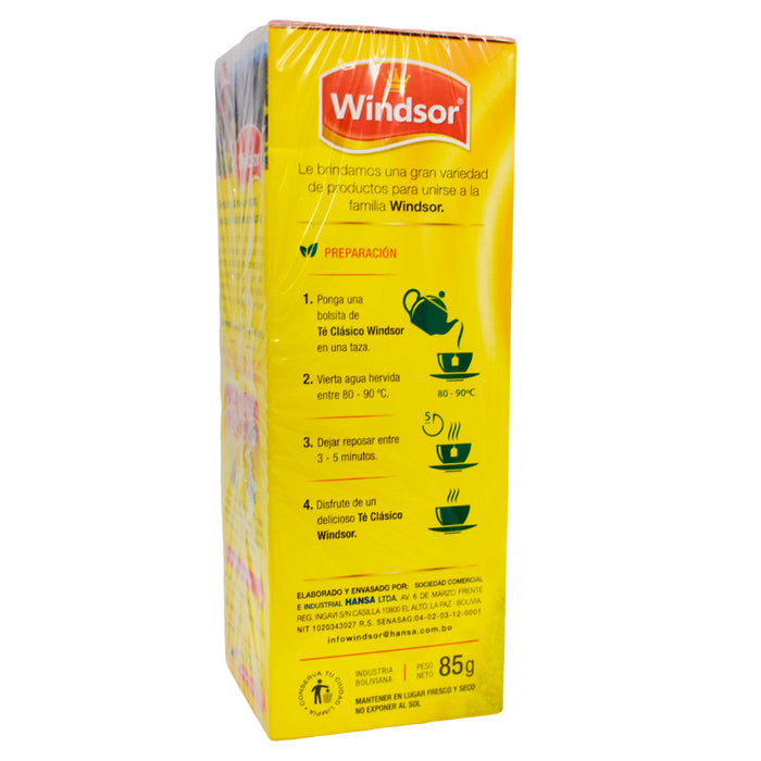 Té Windsor Clásico X 50 Unidades