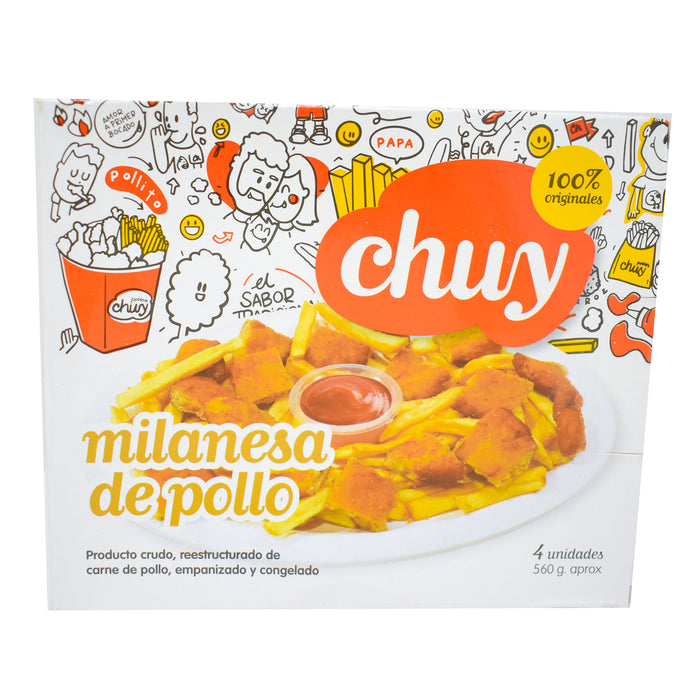 Chuy Milaneza De Pollo X 560G