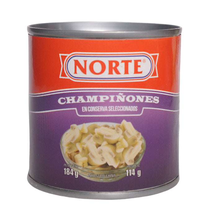 Champiñones Norte Enteros En Conserva X 184G