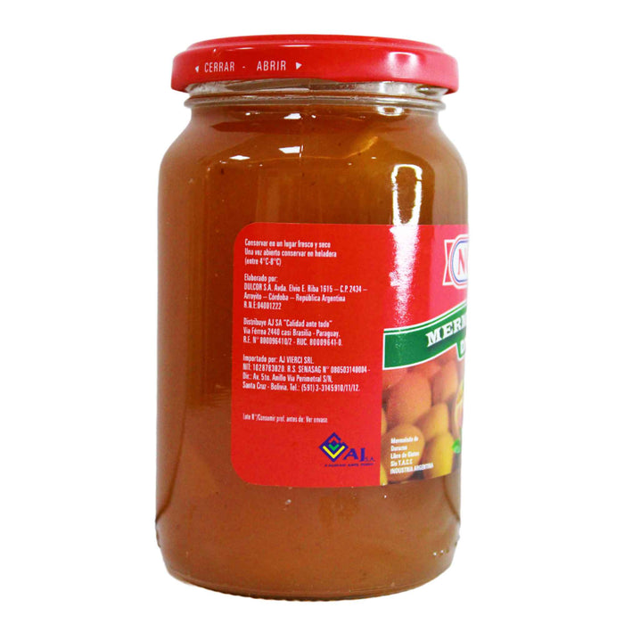 Mermelada Norte De Durazno X 450G