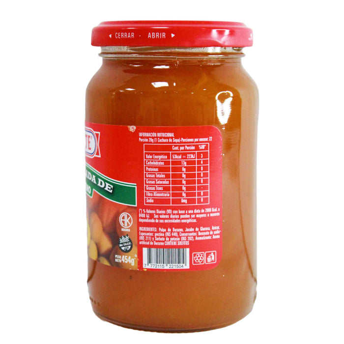 Mermelada Norte De Durazno X 450G