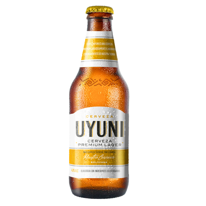 Cerveza Uyuni Botella Premium Lager X 330Ml