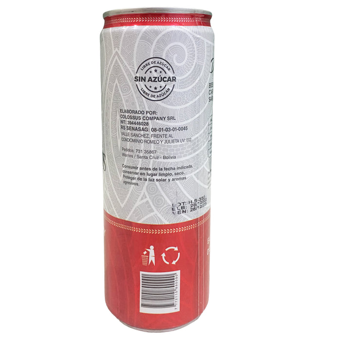 Hard Seltzer Sabor Frutilla Colossus X 355Ml