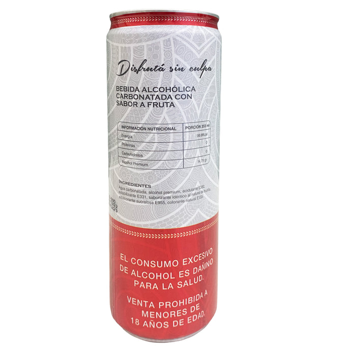 Hard Seltzer Sabor Frutilla Colossus X 355Ml