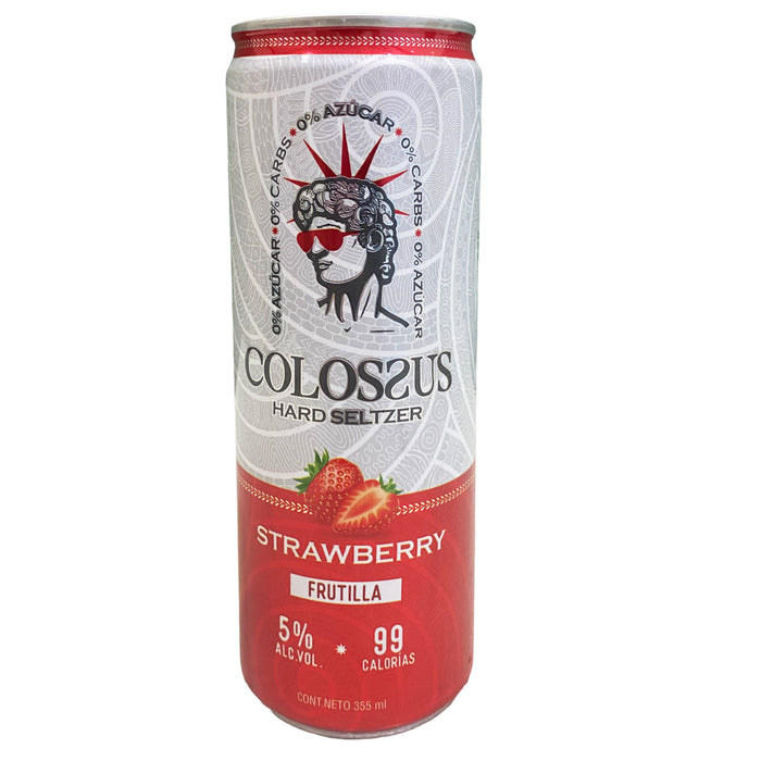 Hard Seltzer Sabor Frutilla Colossus X 355Ml